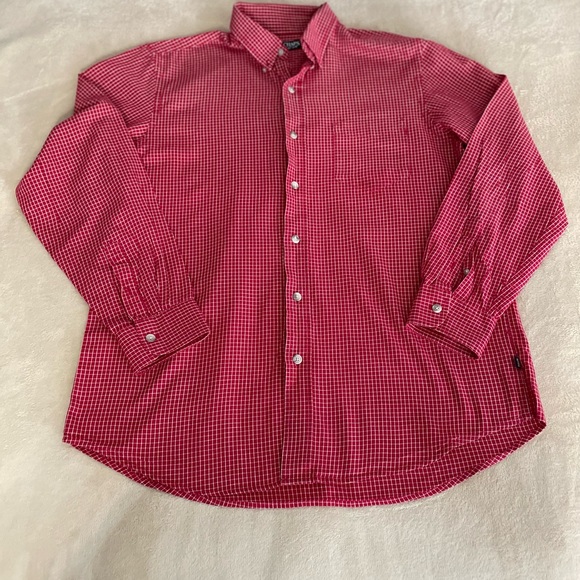 Chaps Casual Button Down Long Sleeve Shirt - Size L - Picture 6 of 10